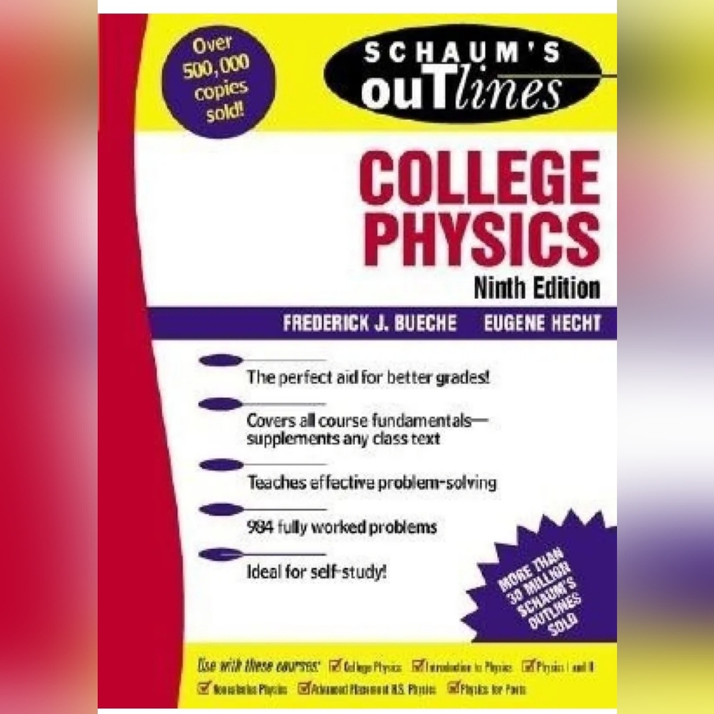 Book Schaum's Outline of College Physics